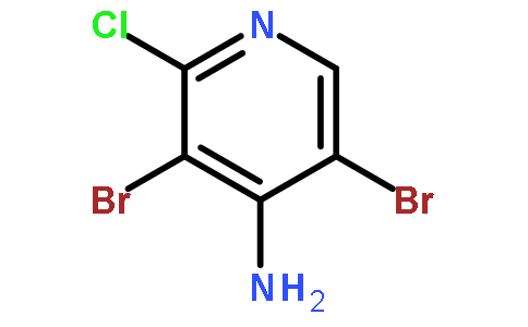 2-氯-3.5-二溴-4-氨基吡啶