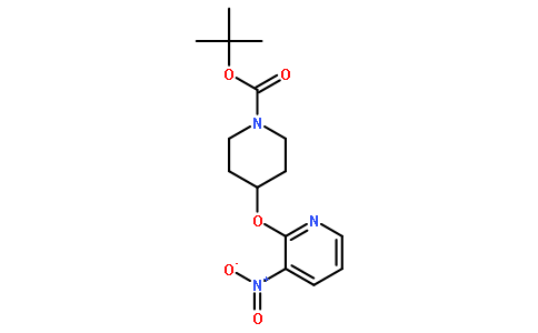 4-(3-硝基吡啶-2-基氧基)哌啶-1-羧酸叔丁酯