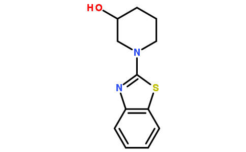 1-(2-苯并噻唑基)-3-哌啶醇