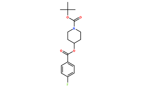 4-[(4-氟苯甲酰基)氧基]-1-哌啶甲酸叔丁酯