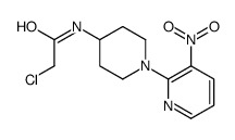 2-氯-n-(3-硝基-3,4,5,6-四氢-2H-[1,2]联吡啶-4-基)-乙酰胺