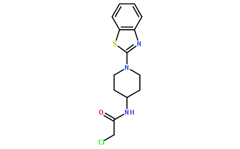 N-[1-(1,3-benzothiazol-2-yl)piperidin-4-yl]-2-chloroacetamide
