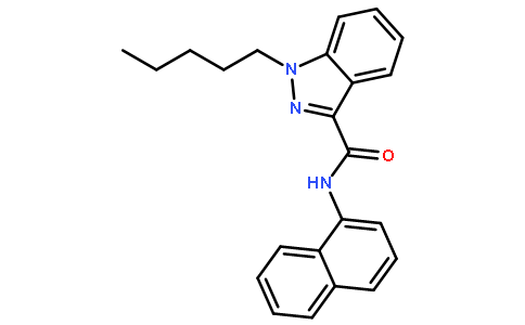 N-(1-Naphthyl)-1-pentyl-1H-indazole-3-carboxamide