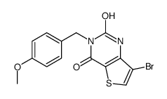 7-bromo-3-[(4-methoxyphenyl)methyl]-1H-thieno[3,2-d]pyrimidine-2,4-dione