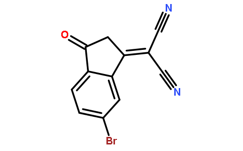 5(6)-溴-3-(二氰基亚甲基)茚-1-酮混合物