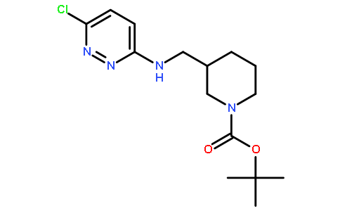 3-[[(6-氯-3-哒嗪基)氨基]甲基]-1-哌啶甲酸叔丁酯