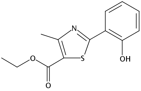 2-?(2-?hydroxyphenyl)?-?4-?methyl-5-?Thiazolecarboxylic acid? ethyl ester