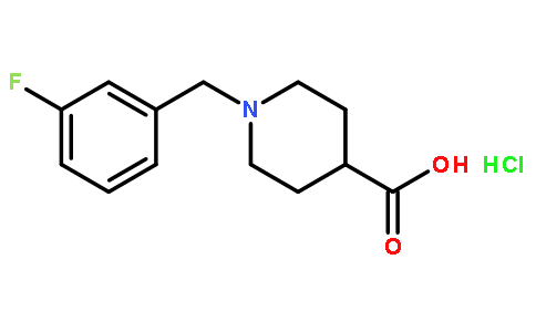 1-(3-氟苄基)-4-哌啶甲酸盐酸盐