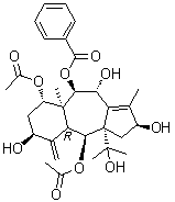 9-Deacetyl-9-benzoyl-10-debenzoyltaxchinin A