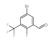 5-Bromo-2-fluoro-3-(trifluoromethyl)benzaldehyde