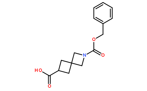 2-Cbz-2-氮杂螺[3.3]庚烷-6-羧酸