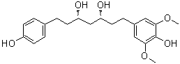 (3R,5S)-rel-1-(4-羟基-3,5-二甲氧基苯基)-7-(4-羟基苯基)-3,5-庚二醇