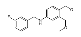 N-(3-Fluorobenzyl)-3,4-bis(methoxymethyl)aniline