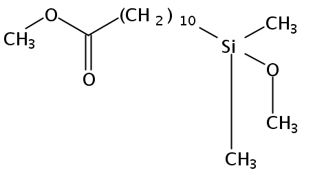 10-(甲氧羰基)癸基二甲基甲氧基硅烷