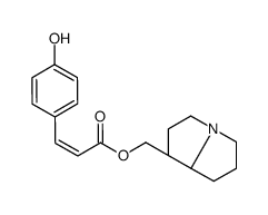 [(1R,8R)-2,3,5,6,7,8-hexahydro-1H-pyrrolizin-1-yl]methyl (E)-3-(4-hydroxyphenyl)prop-2-enoate