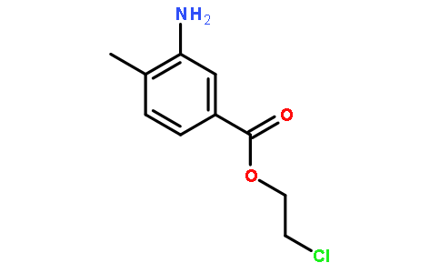 3-氨基-4-甲基苯甲酸 2-氯乙酯