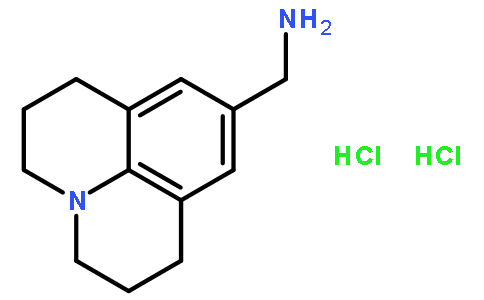 1-(2,3,6,7-四氢-1h,5h-吡啶并[3,2,1-ij]-喹啉-9-基)甲胺双盐酸盐