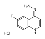 (6-fluoroquinolin-4-yl)hydrazine