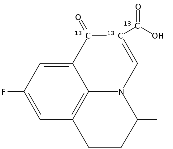 氟甲喹-13C3