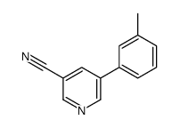 5-(3-methylphenyl)pyridine-3-carbonitrile