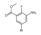 3-氨基-5-溴-2-氟苯甲酸甲酯