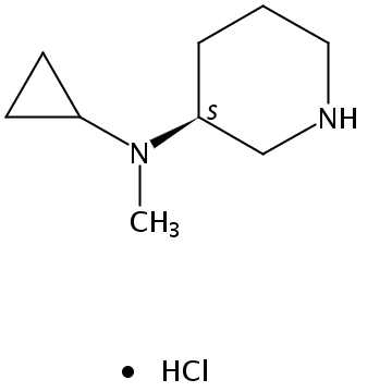 (S)-N-Cyclopropyl-N-methylpiperidin-3-amine hydrochloride