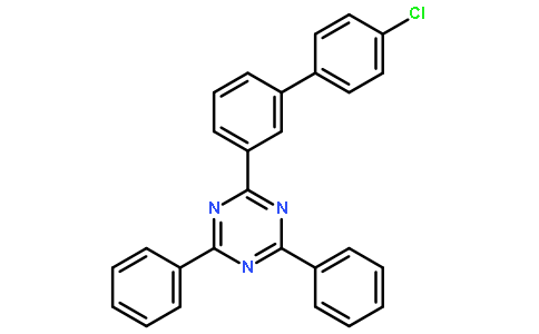 2-(4'-氯代联苯基-3-基)-4,6-二苯基-1,3,5-三嗪