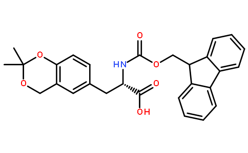 (S)-2-(FMOC--氨基)-3-(2,2-二甲基-4H-苯并[1,3]二氧杂环己烯-6-基)丙酸