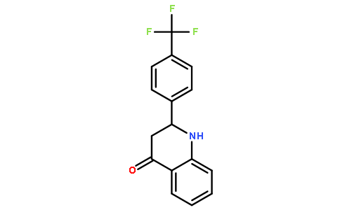 2-(4-(三氟甲基)苯基)-2,3-二氢喹啉-4(1h)-酮