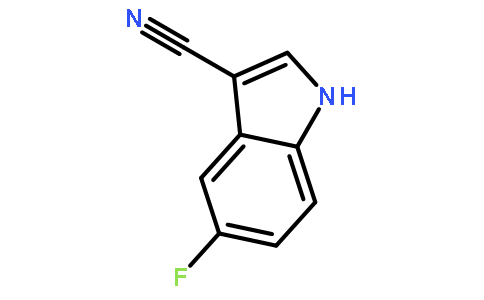 5-氟-1H-吲哚-3-甲腈