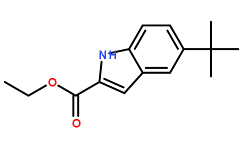 5-叔丁基-1H-吲哚-2-甲酸乙酯