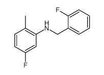 5-Fluoro-N-(2-fluorobenzyl)-2-methylaniline