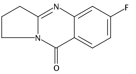 6-fluoro-2,3-dihydro-1H-pyrrolo[2,1-b]quinazolin-9-one