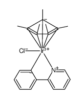 Iridium, chloro[(1,2,3,4,5-η)-1,2,3,4,5-pentamethyl-2,4-cyclopentadien-1-yl][2-(2-pyridinyl-κN)phenyl-κC]