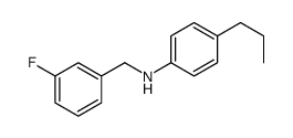 N-(3-Fluorobenzyl)-4-propylaniline
