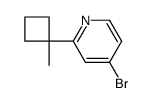 4-溴-2-(1-甲基环丁基)吡啶