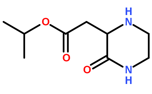 Isopropyl 2-(3-oxo-2-piperazinyl)acetate