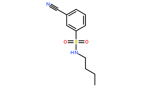 3-氰基-n-丁基苯磺酰胺