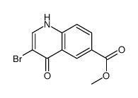 methyl 3-bromo-4-oxo-1H-quinoline-6-carboxylate