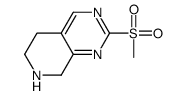 2-methylsulfonyl-5,6,7,8-tetrahydropyrido[3,4-d]pyrimidine