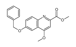 methyl 4-methoxy-6-phenylmethoxyquinoline-2-carboxylate