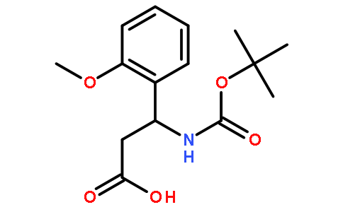 N-BOC-3-氨基-3-(2-甲氧基苯基)丙酸