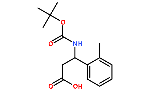 N-BOC-3-氨基-3-(2-甲基苯基)丙酸