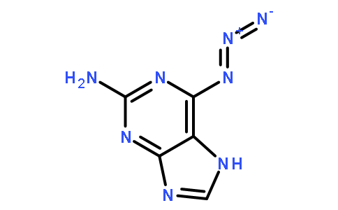 2-氨基-6-叠氮嘌呤