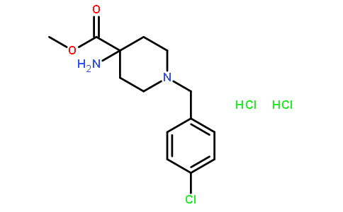 4-氨基-1-(4-氯苄基)哌啶-4-羧酸甲酯双盐酸盐