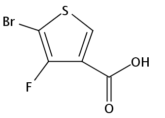 5-bromo-4-fluorothiophene-3-carboxylic acid
