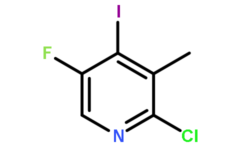 2-氯-5-氟-4-碘-3-甲基吡啶