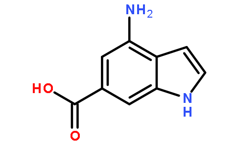 4-氨基吲哚-6-羧酸