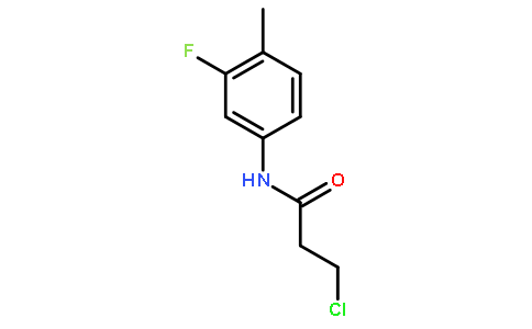 3-氯-n-(3-氟-4-甲基苯基)丙酰胺