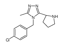 4-(4-氯苄基)-3-甲基-5-((R)-吡咯烷-2-基)-4H-1,2,4-噻唑